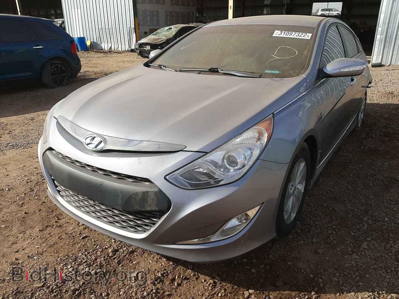 2014 HYUNDAI SONATA - VIN: KMHEC4A44EA116501 - Фото 2
