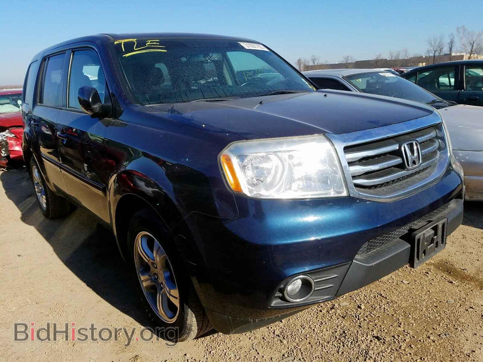 Фотография 5FNYF4H67CB014081 - HONDA PILOT 2012