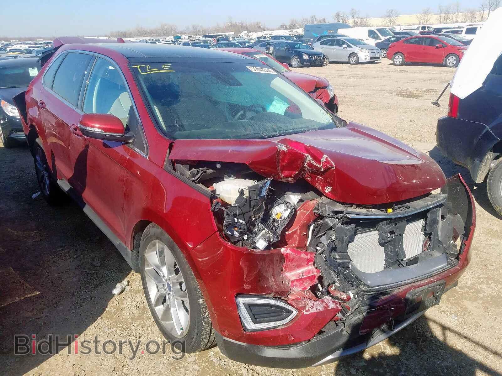 Фотография 2FMPK3K84HBC40848 - FORD EDGE 2017