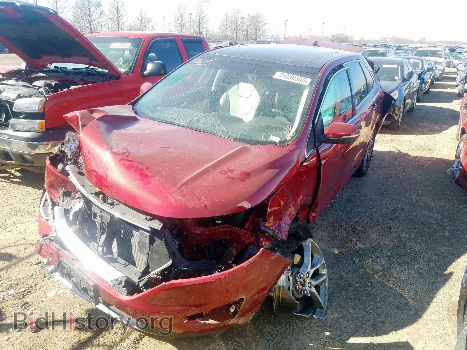 2017 FORD EDGE - VIN: 2FMPK3K84HBC40848 - Фото 2