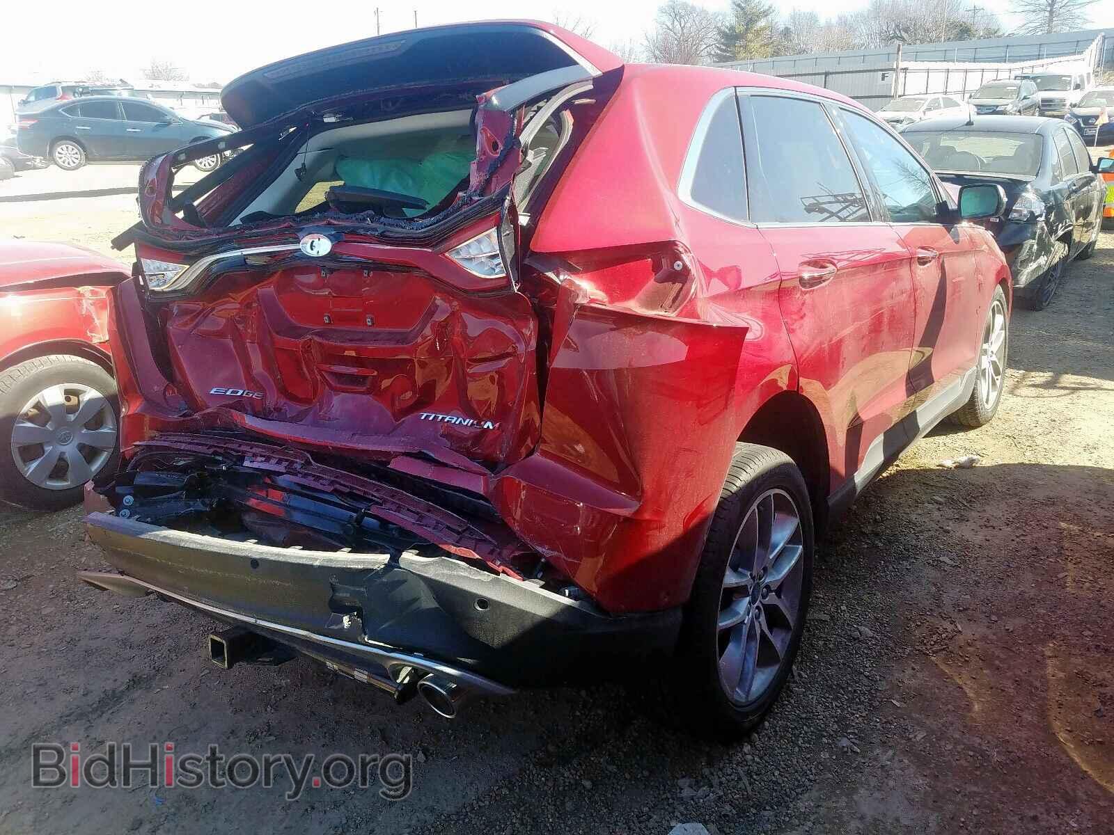 2017 FORD EDGE - VIN: 2FMPK3K84HBC40848 - Фото 4