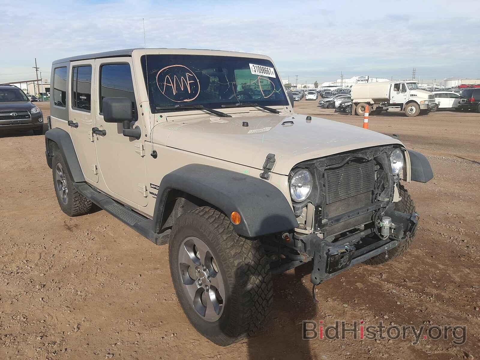 Фотография 1C4BJWDG6GL317970 - JEEP WRANGLER 2016