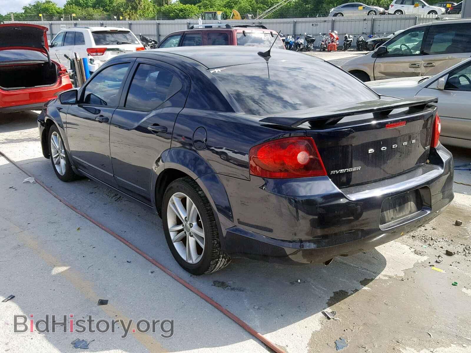 2012 DODGE AVENGER - VIN: 1C3CDZEG7CN246809 - Фото 3