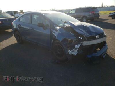 2012 Honda CIVIC Civic LX, синий — VIN 2HGFB2F59CH564458, Copart
