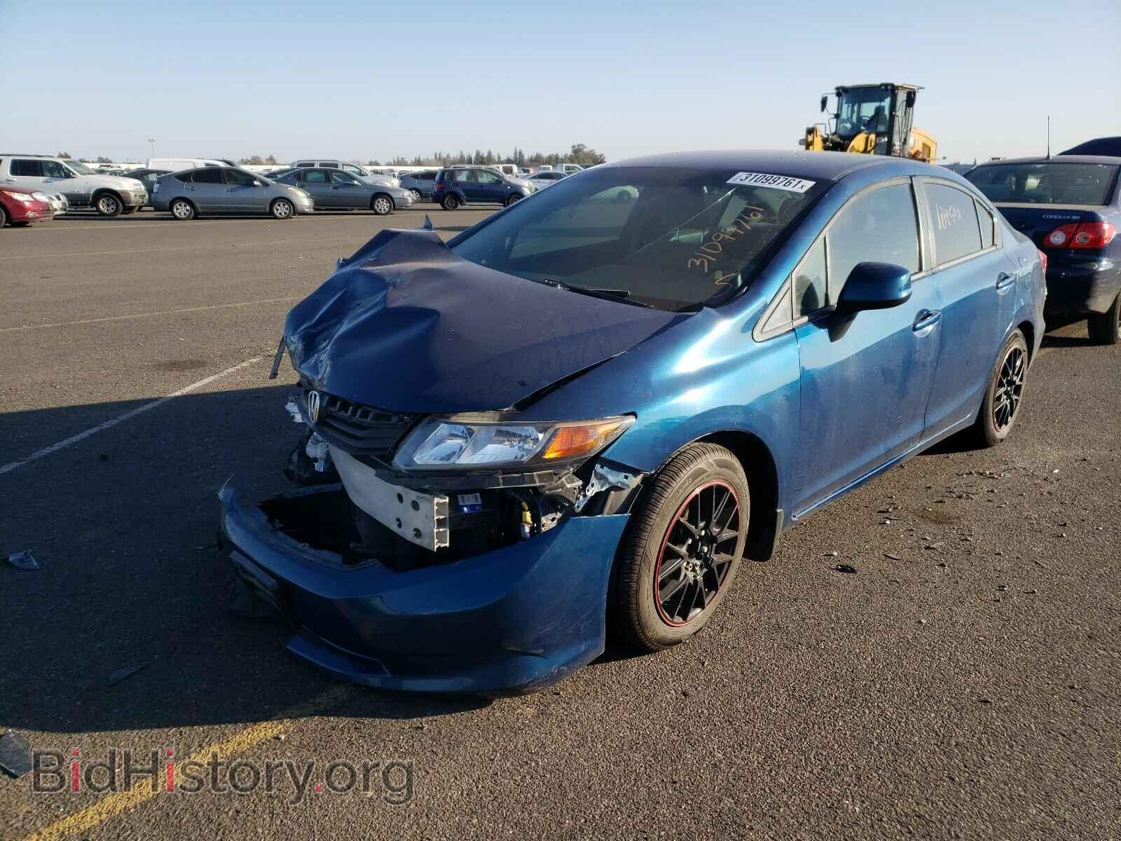2012 HONDA CIVIC - VIN: 2HGFB2F59CH564458 - Фото 2