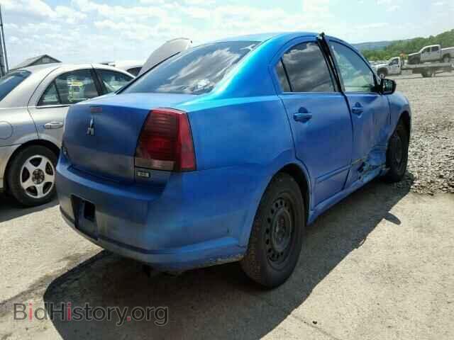 2004 MITSUBISHI GALANT - VIN: 4A3AB36F24E075655 - Фото 4