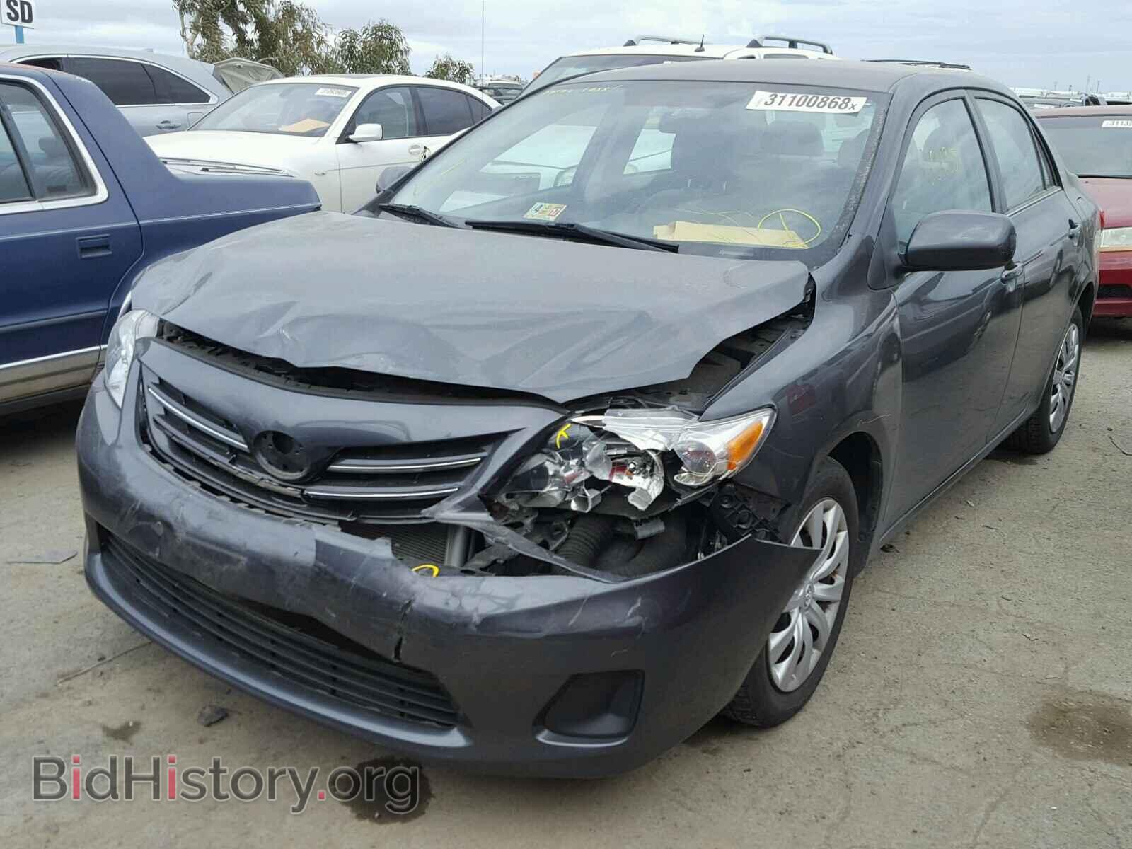 2013 TOYOTA COROLLA BA - VIN: 2T1BU4EE7DC018466 - Фото 2