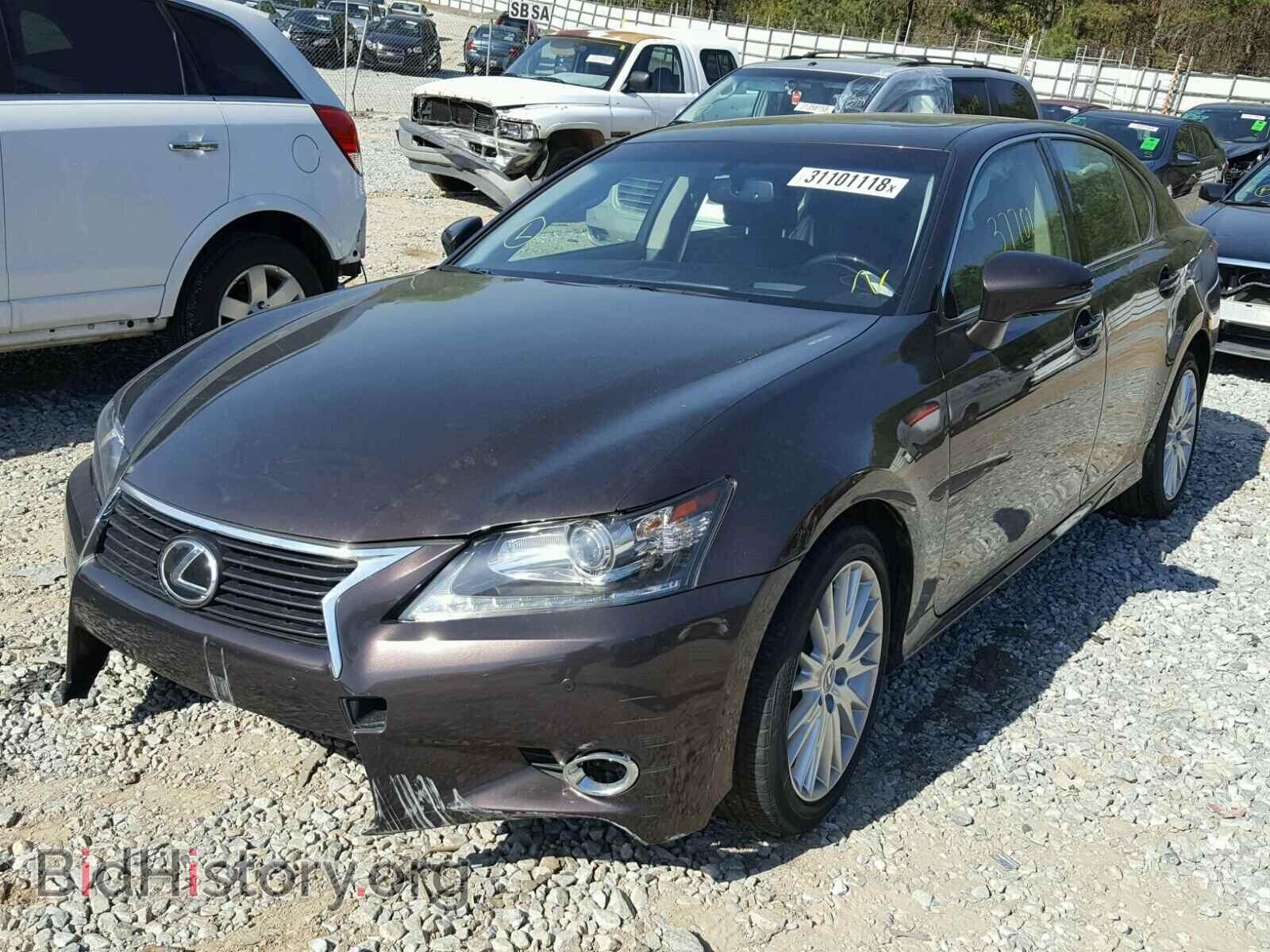 2013 LEXUS GS350 - VIN: JTHBE1BL2D5006803 - Фото 2