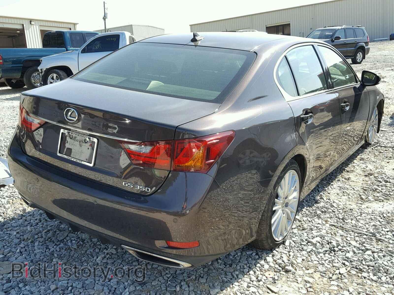 2013 LEXUS GS350 - VIN: JTHBE1BL2D5006803 - Фото 4