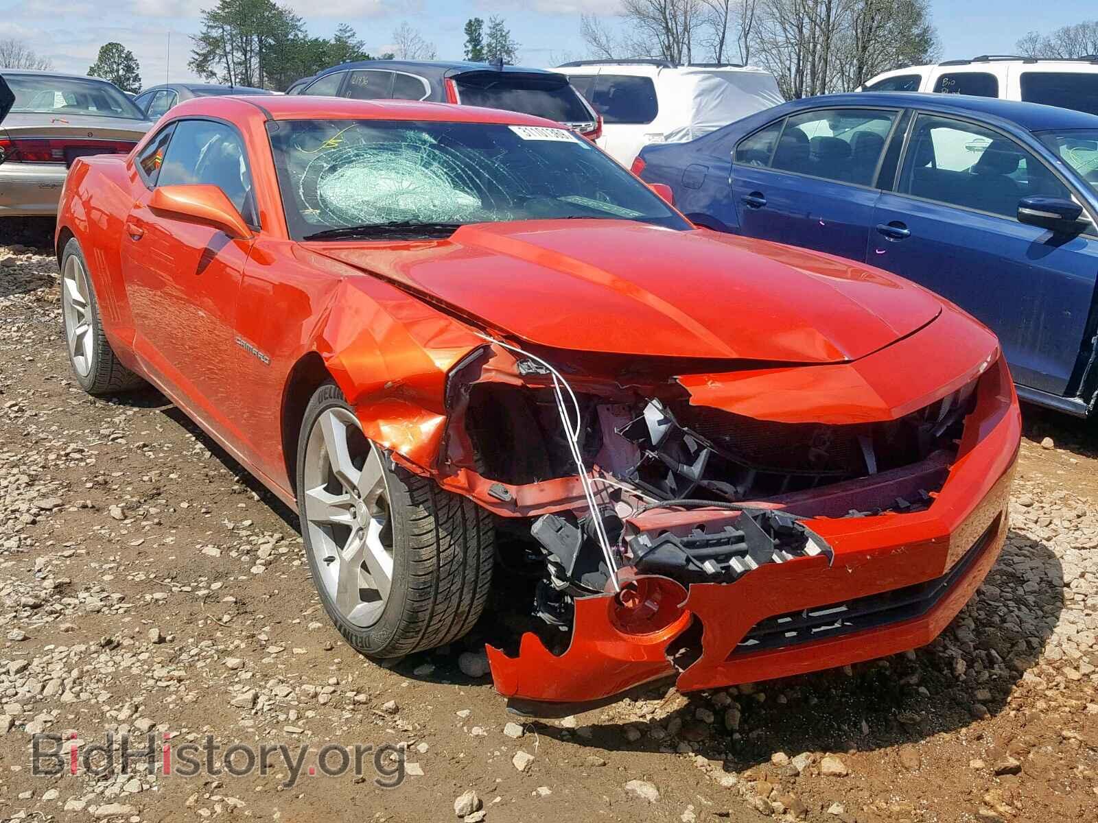 Фотография 2G1FE1E36C9105083 - CHEVROLET CAMARO 2012
