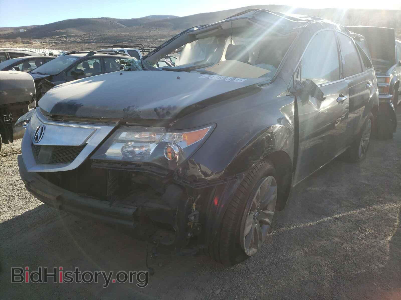 2010 ACURA MDX - VIN: 2HNYD2H75AH520299 - Фото 2