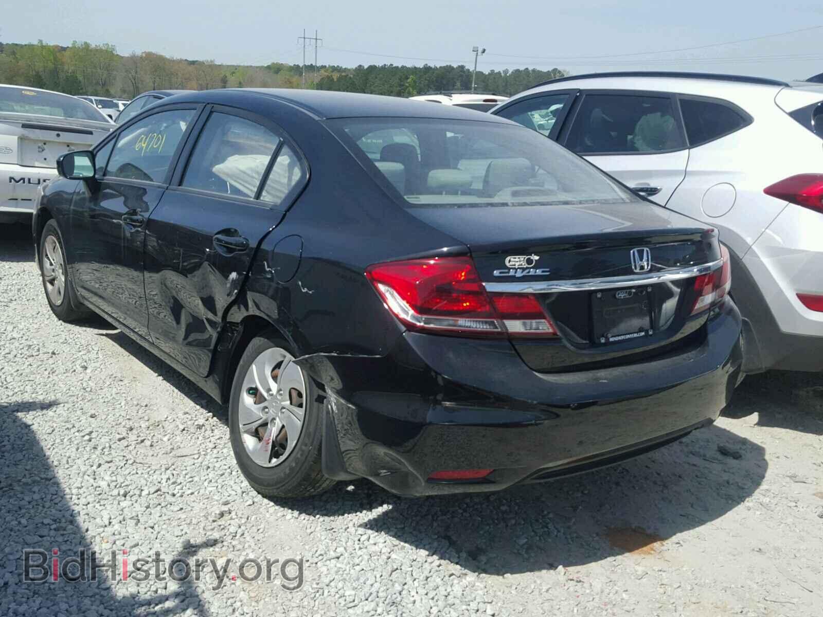 2014 HONDA CIVIC - VIN: 19XFB2F51EE077381 - Фото 3