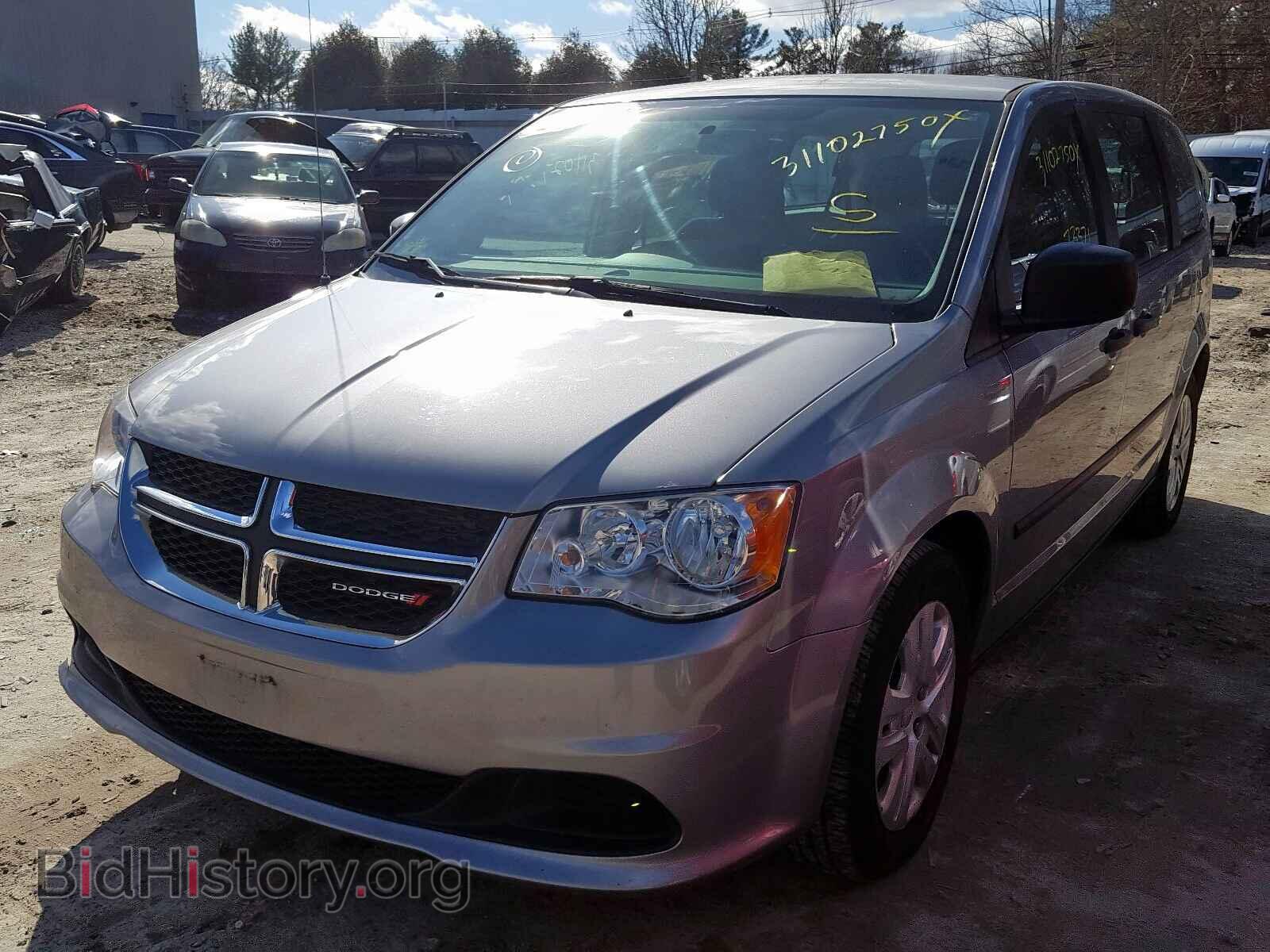 2014 DODGE CARAVAN - VIN: 2C4RDGBG9ER344308 - Фото 2