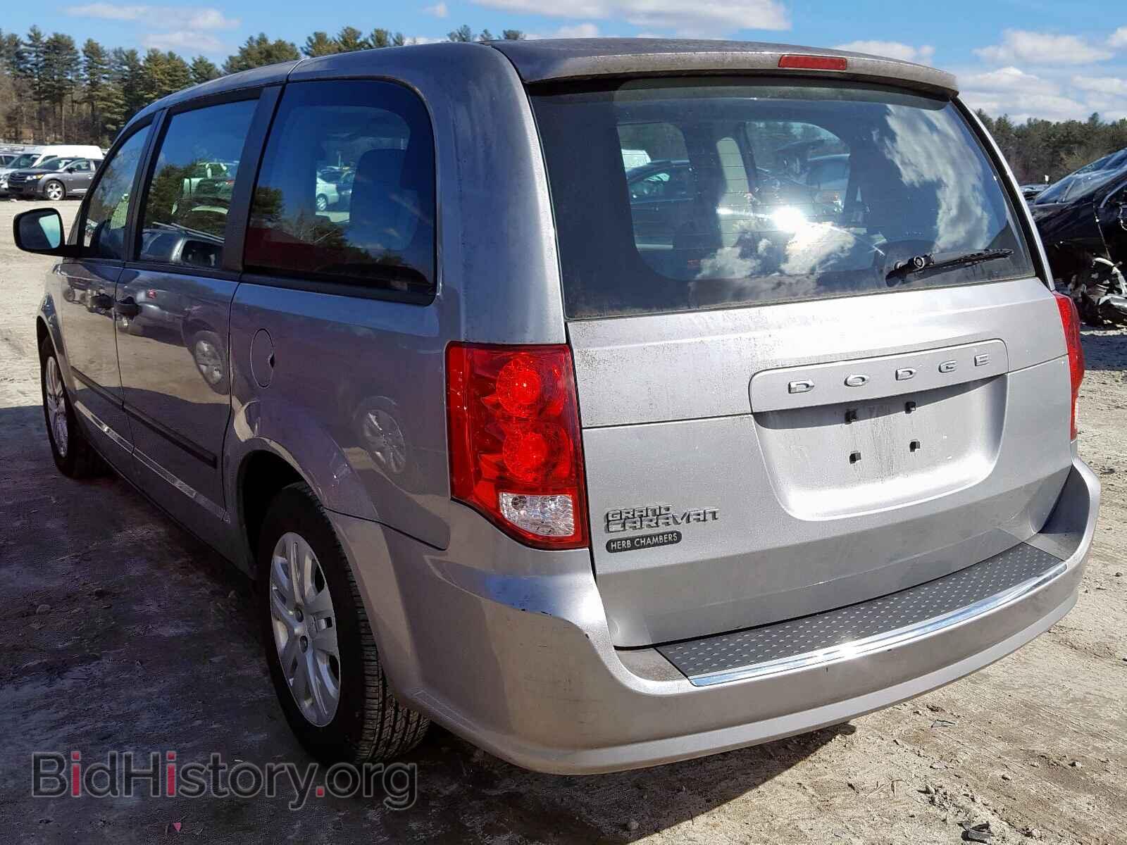 2014 DODGE CARAVAN - VIN: 2C4RDGBG9ER344308 - Фото 3
