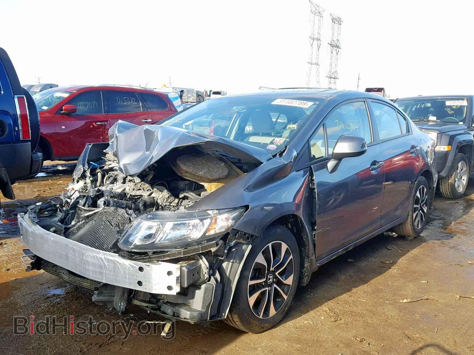 2013 HONDA CIVIC - VIN: 19XFB2F85DE026586 - Фото 2