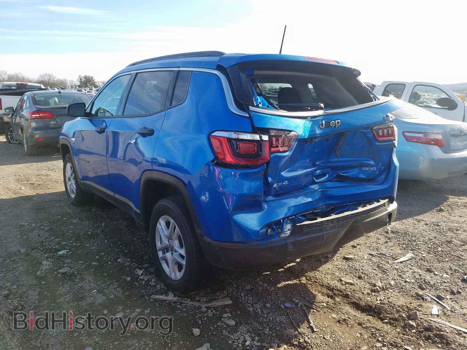 2019 JEEP COMPASS - VIN: 3C4NJDAB7KT598510 - Фото 3