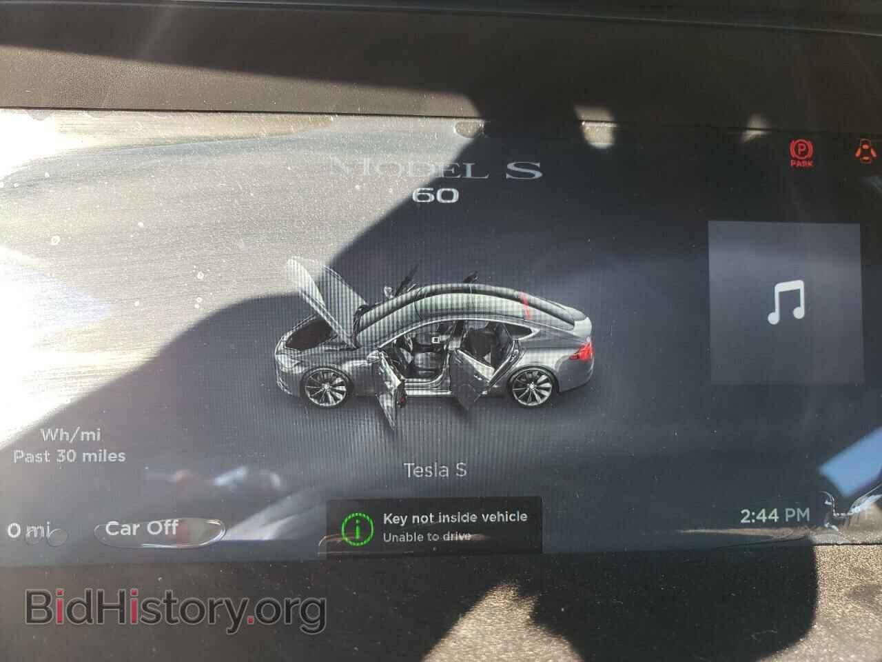 2014 TESLA MODEL S - VIN: 5YJSA1S11EFP50419 - Фото 8