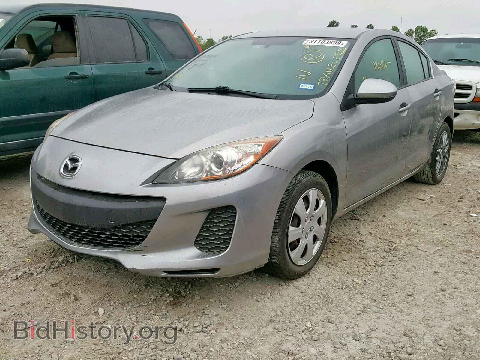 2012 MAZDA 3 - VIN: JM1BL1UF7C1505875 - Фото 2