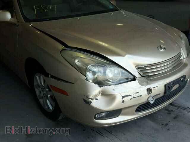 2003 LEXUS ES300 - VIN: JTHBF30G430088558 - Фото 9