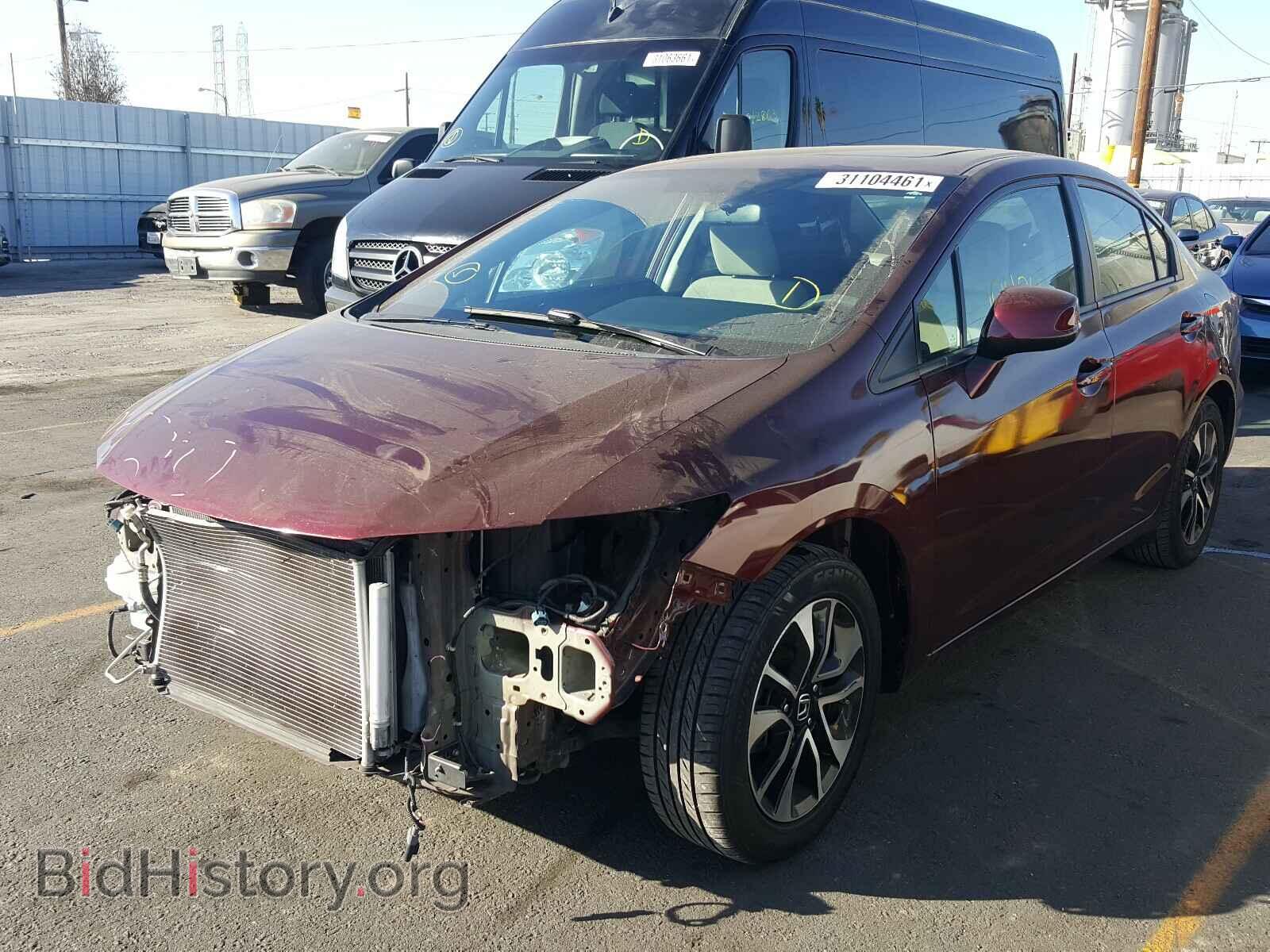 2013 HONDA CIVIC - VIN: 19XFB2F88DE210467 - Фото 2