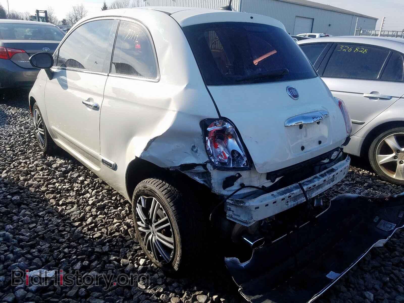 2012 FIAT 500 - VIN: 3C3CFFCR5CT123751 - Фото 3