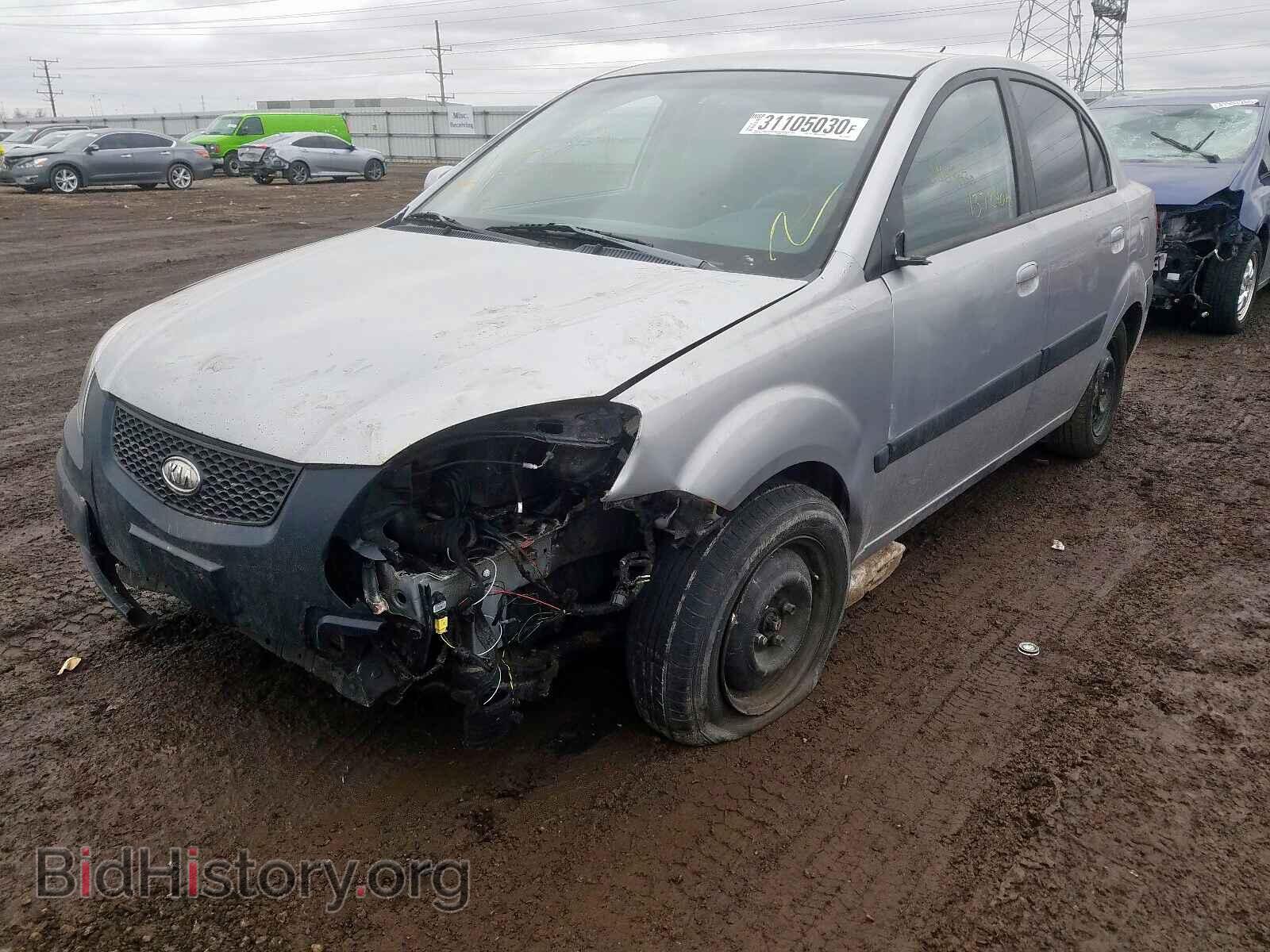 2007 KIA RIO BASE - VIN: KNADE123676214656 - Photo 2