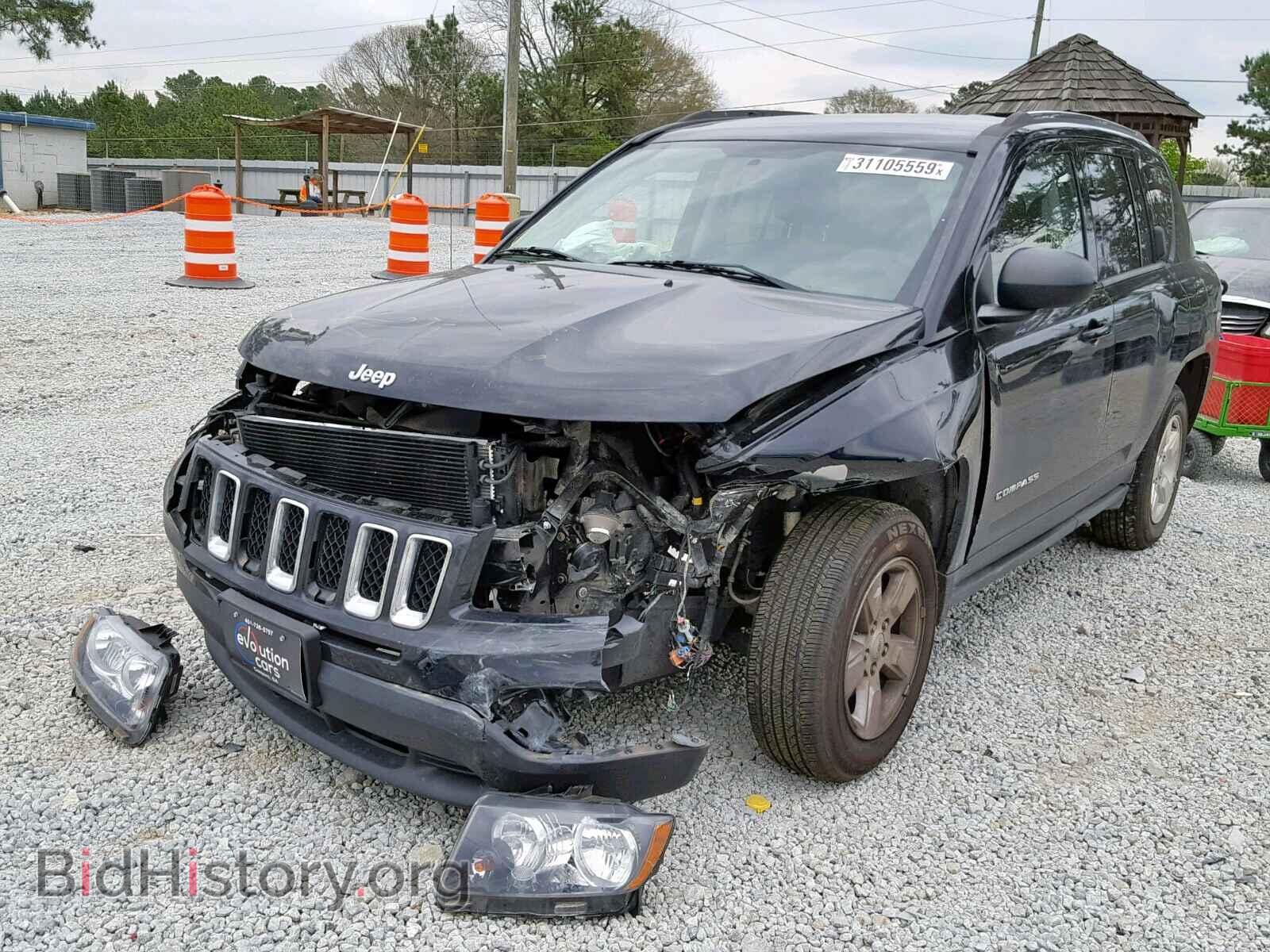 2015 JEEP COMPASS SP - VIN: 1C4NJCBA8FD104568 - Фото 2