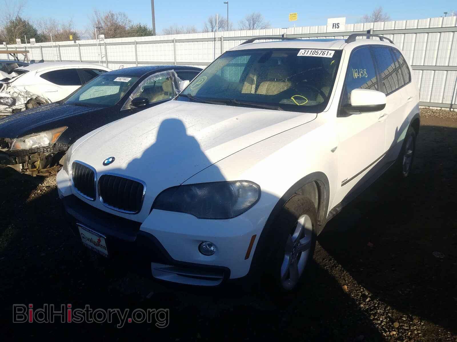 2007 BMW X5 - VIN: 5UXFE43577L011076 - Фото 2