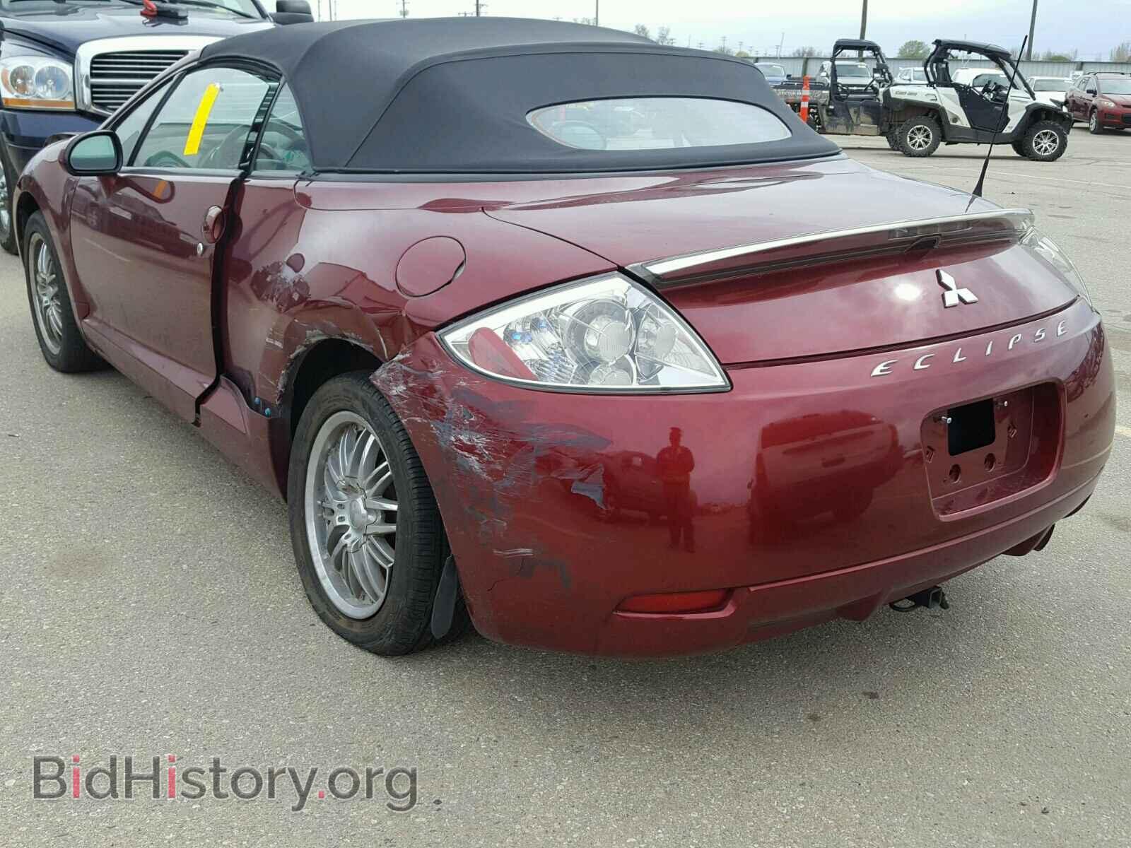 2007 MITSUBISHI ECLIPSE - VIN: 4A3AL25F67E027492 - Фото 3