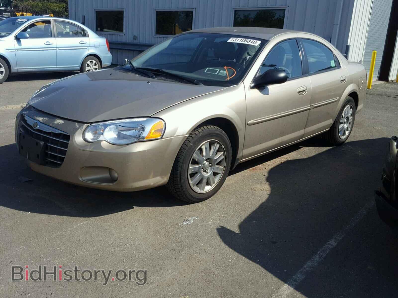 2004 CHRYSLER SEBRING - VIN: 1C3AL66R84N347948 - Фото 2