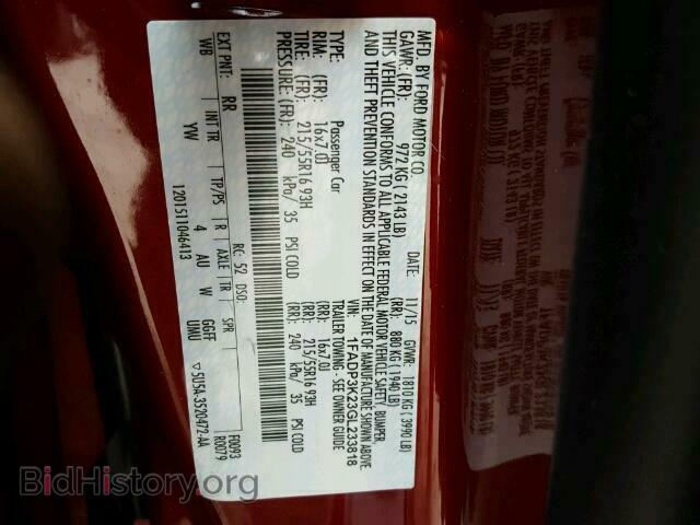 2016 FORD FOCUS - VIN: 1FADP3K23GL233818 - Photo 10