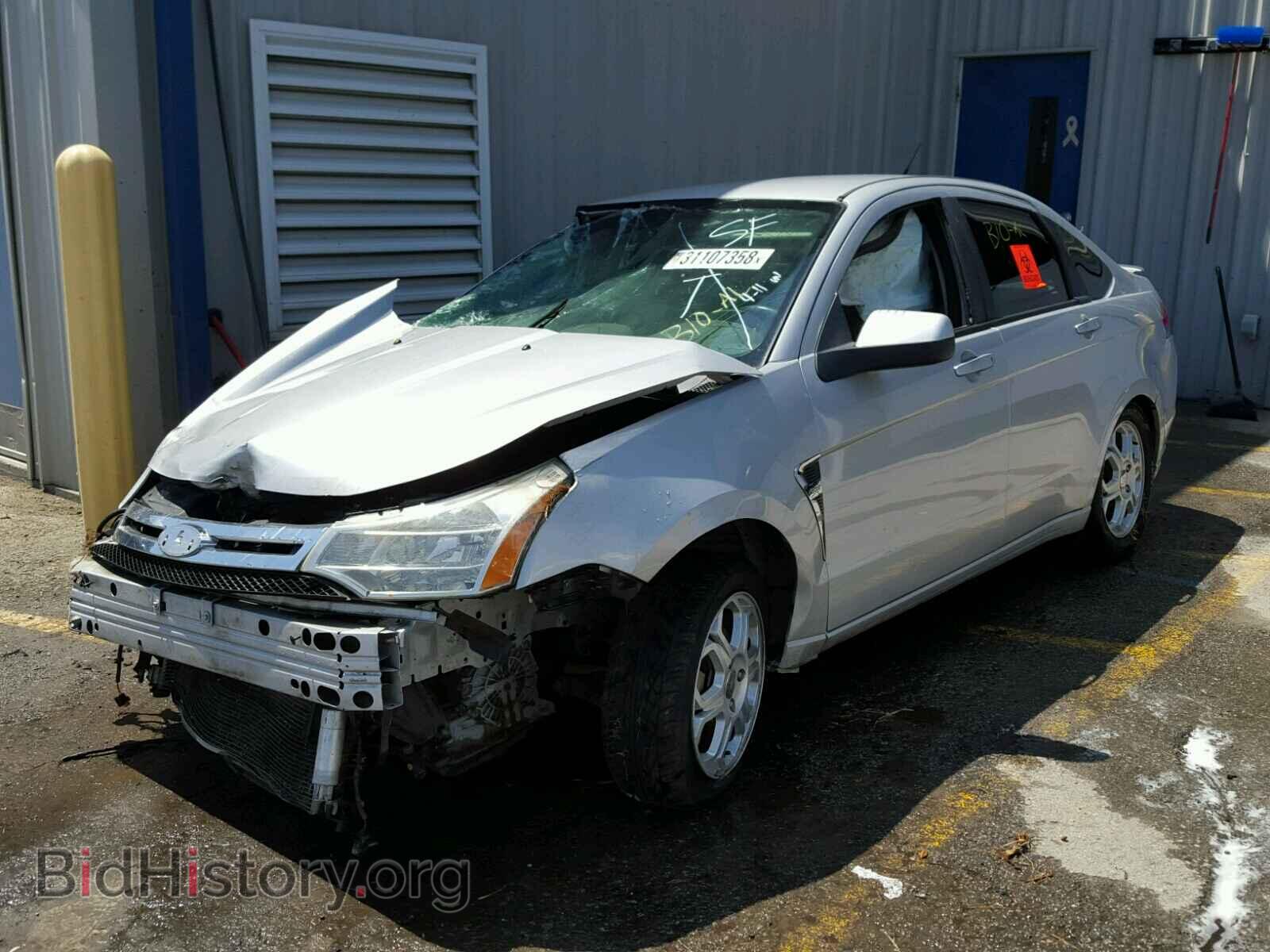 2008 FORD FOCUS - VIN: 1FAHP35N58W243693 - Фото 2