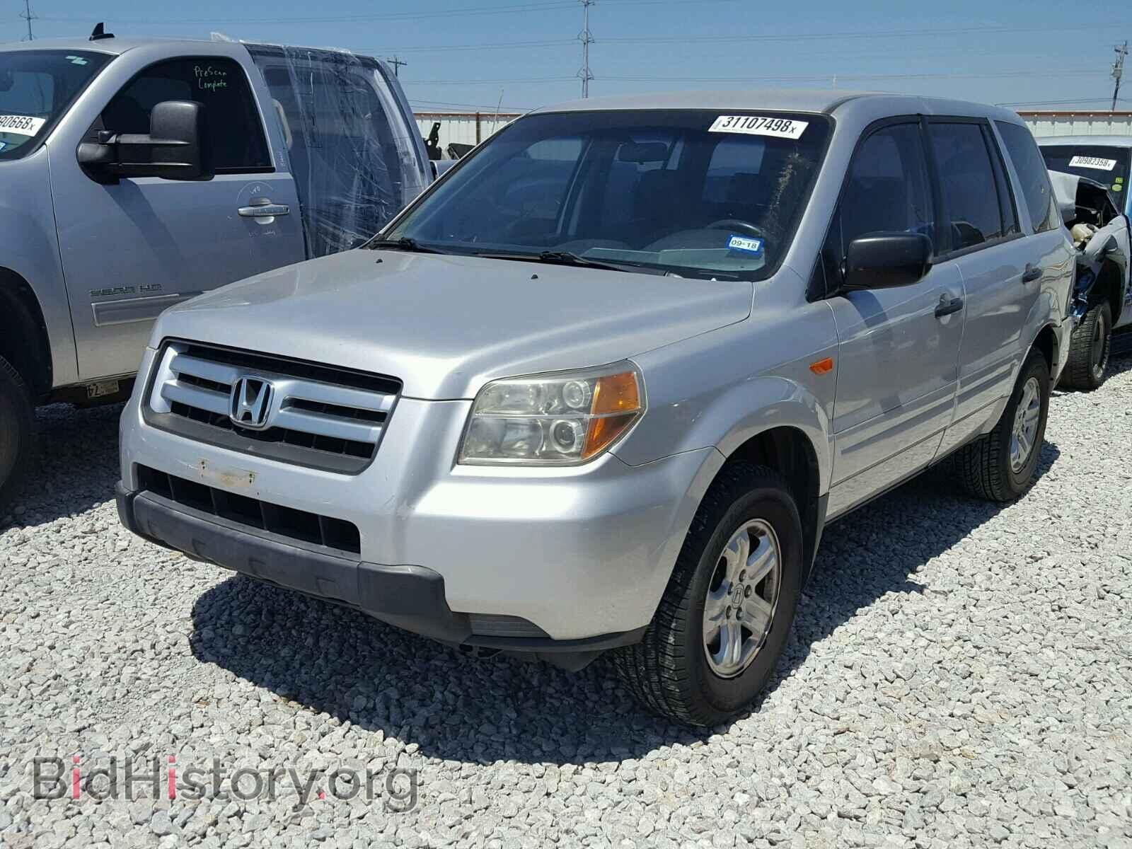 2007 HONDA PILOT - VIN: 5FNYF28137B027277 - Фото 2