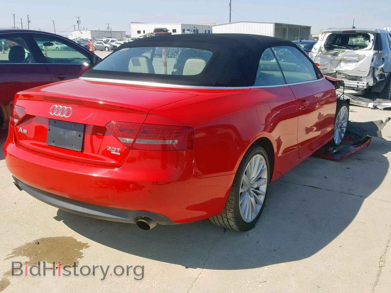 2012 AUDI A5 PREMIUM - VIN: WAULFAFHXCN004057 - Фото 4