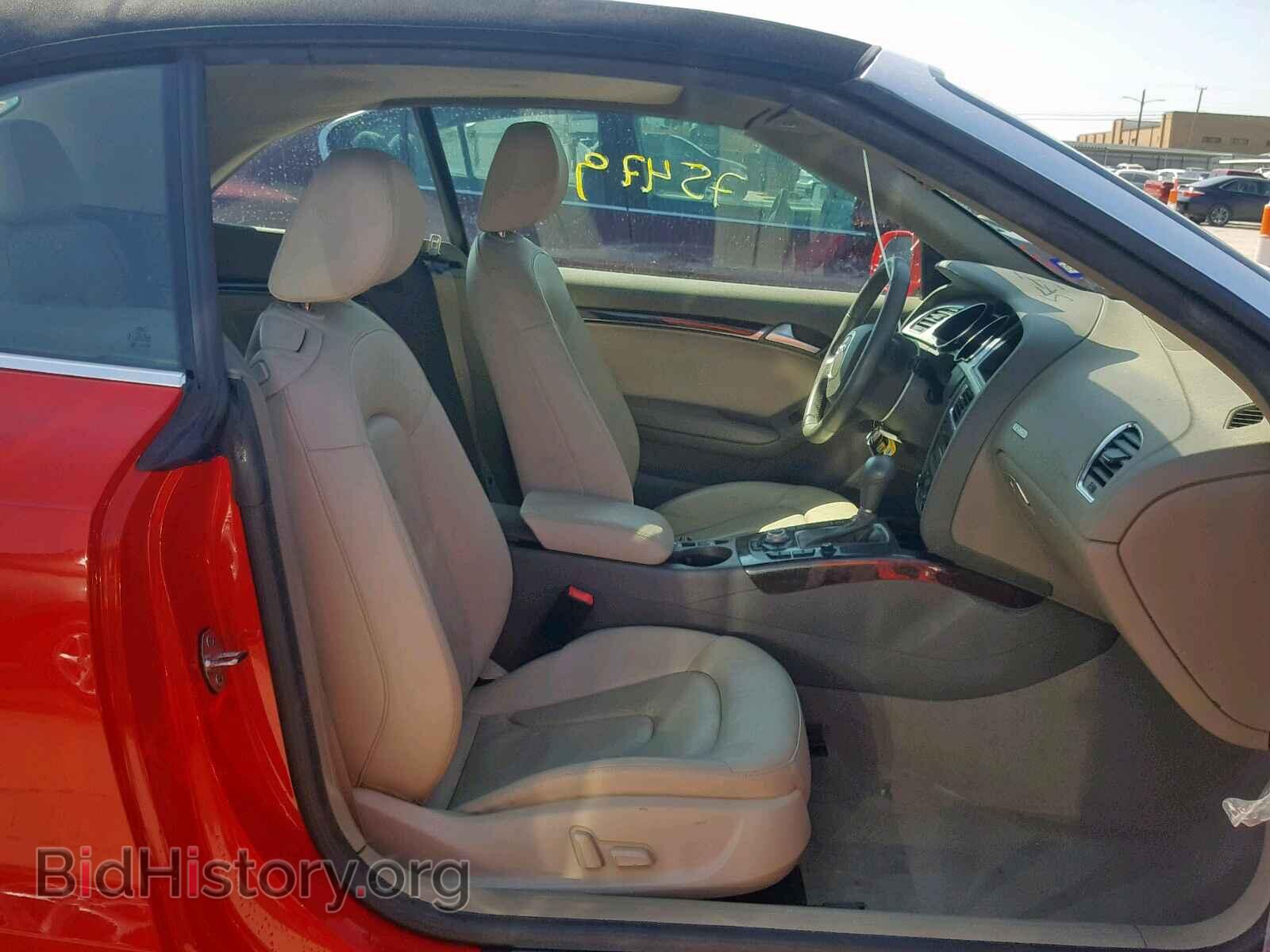 2012 AUDI A5 PREMIUM - VIN: WAULFAFHXCN004057 - Фото 5