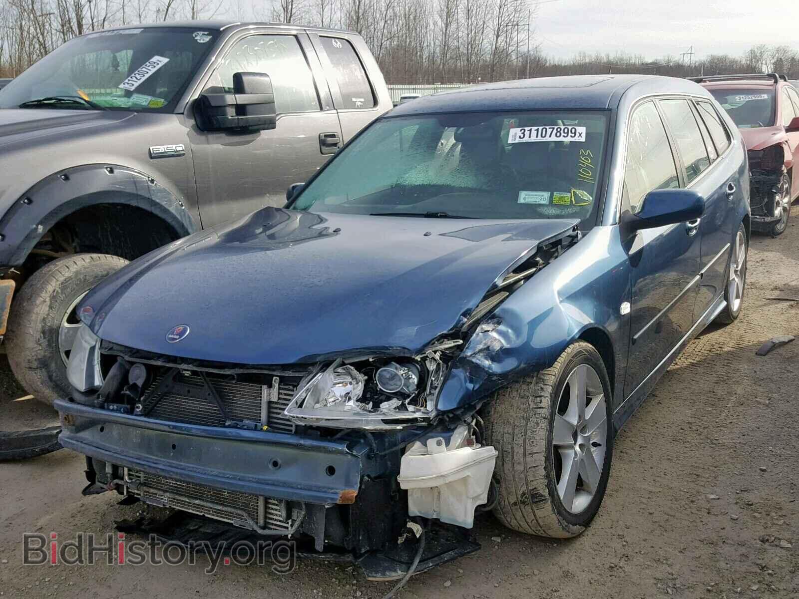 2007 SAAB 9 3 - VIN: YS3FH51U471101007 - Фото 2