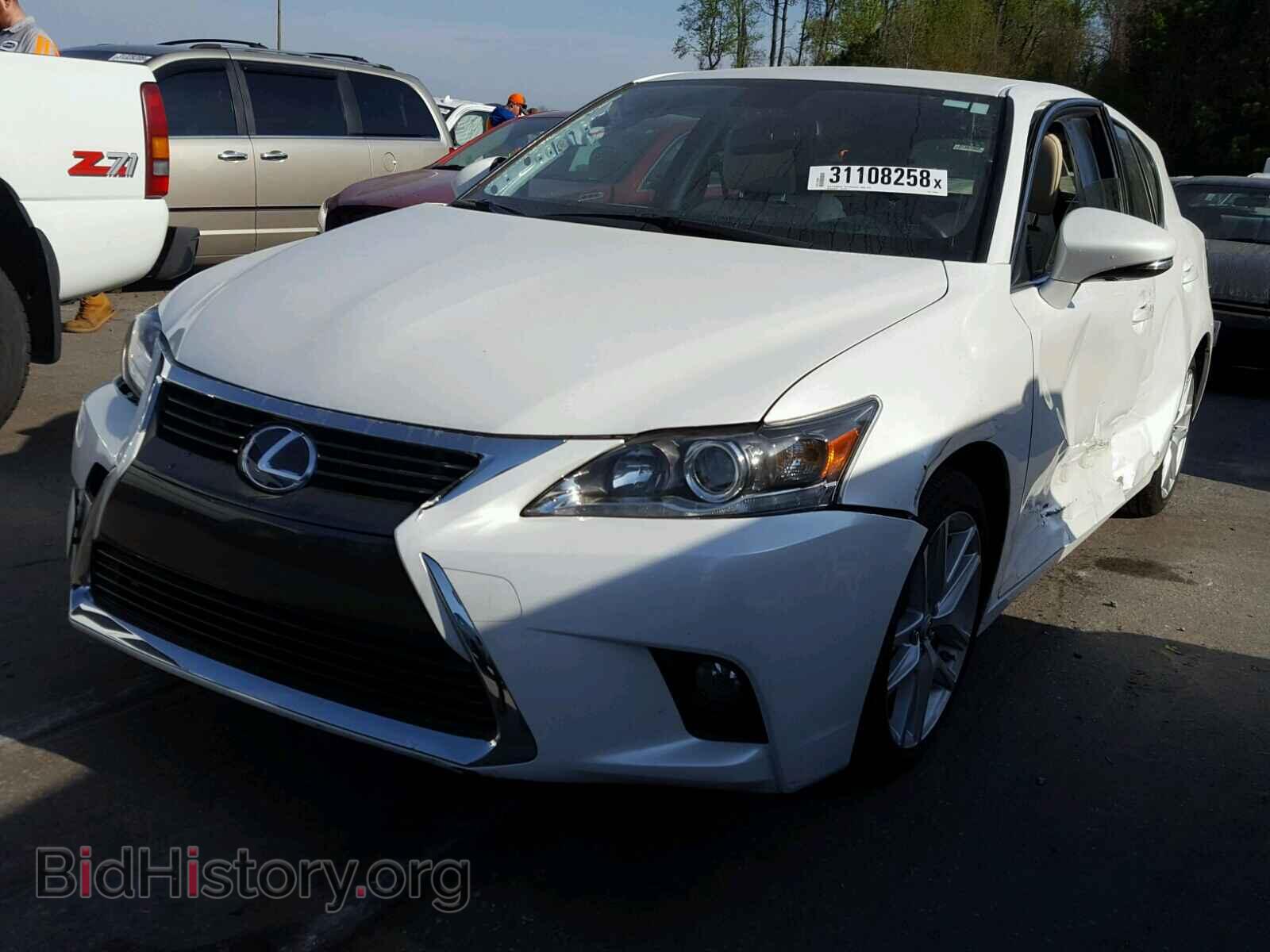 2016 LEXUS CT 200 - VIN: JTHKD5BH6G2269887 - Фото 2