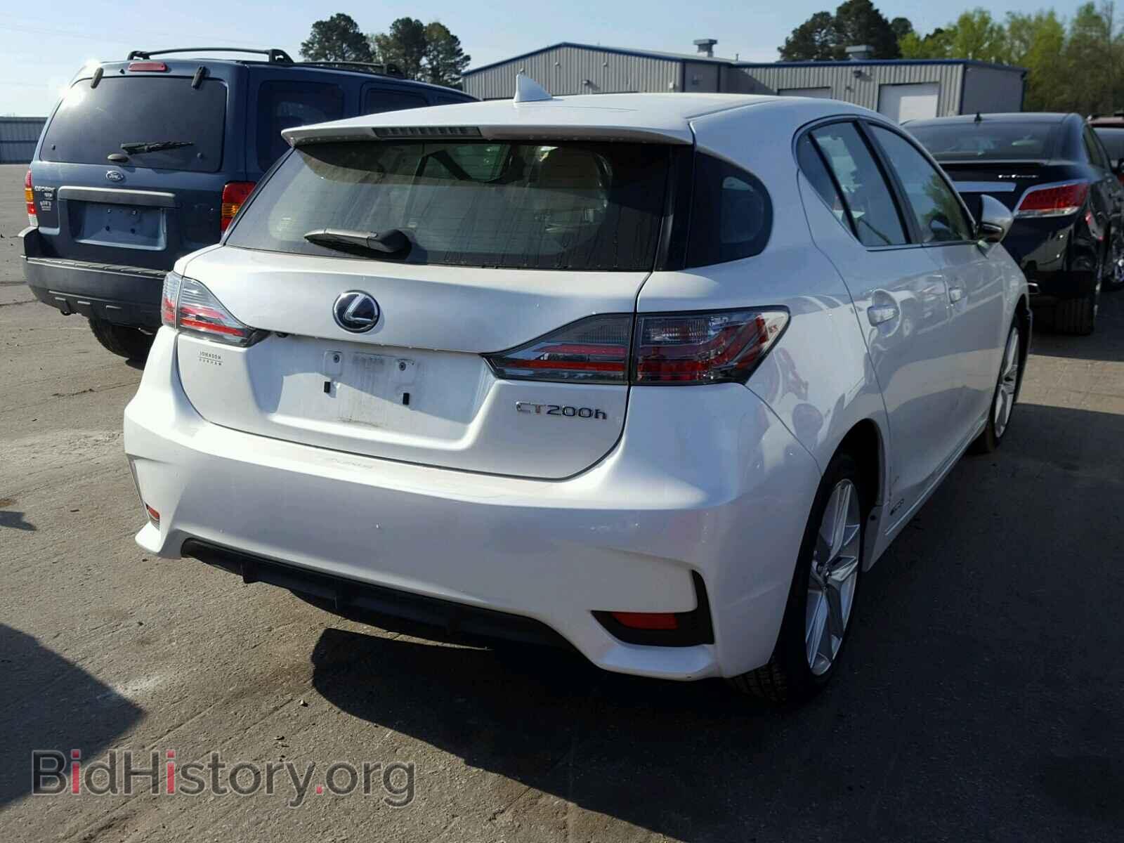 2016 LEXUS CT 200 - VIN: JTHKD5BH6G2269887 - Фото 4