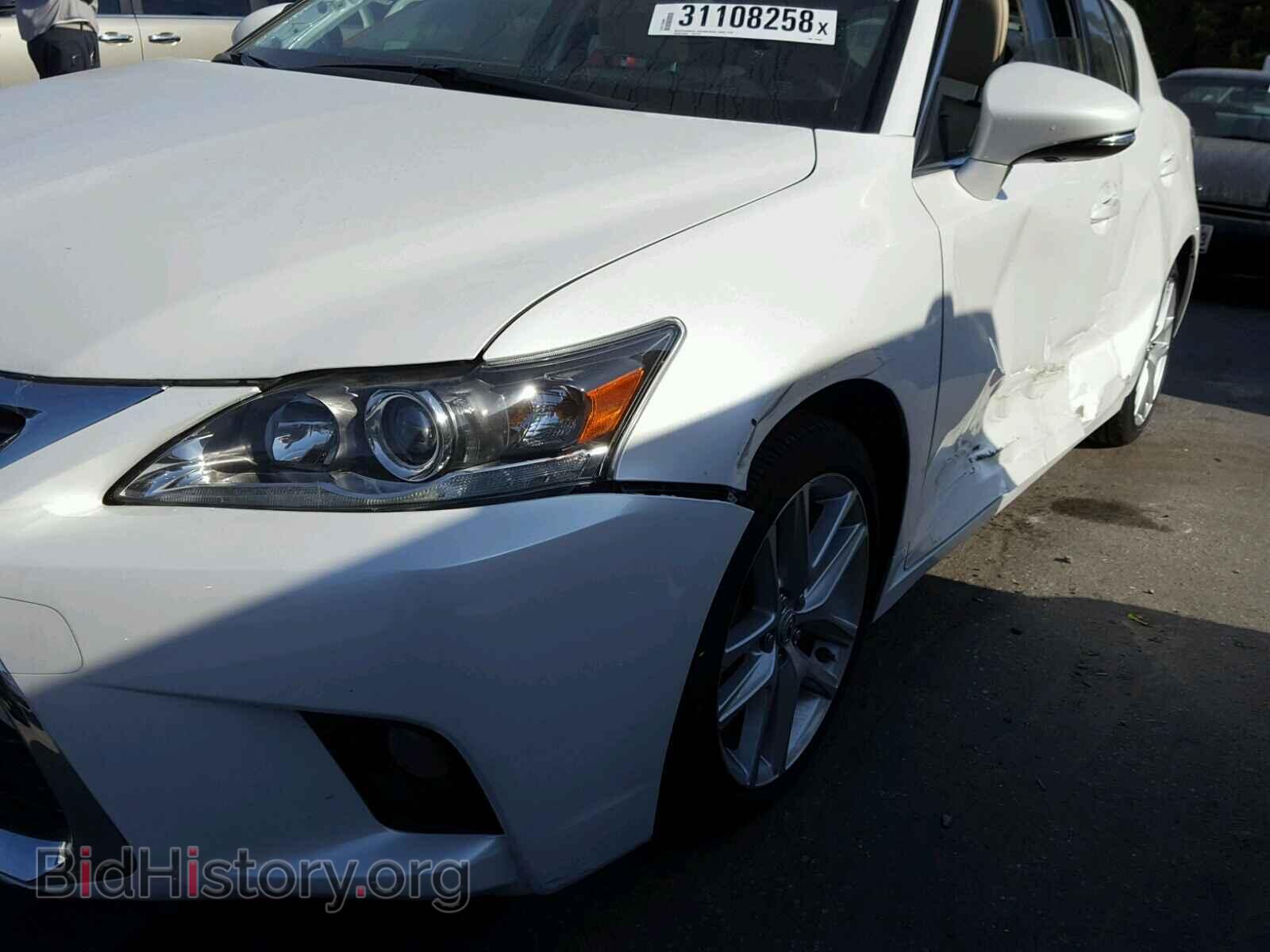 2016 LEXUS CT 200 - VIN: JTHKD5BH6G2269887 - Фото 9