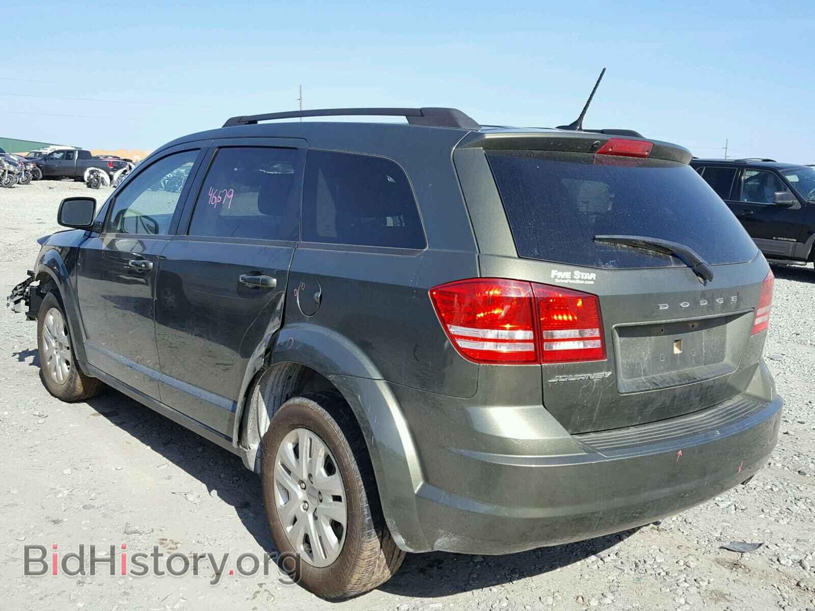 2016 DODGE JOURNEY - VIN: 3C4PDCAB8GT186761 - Фото 3