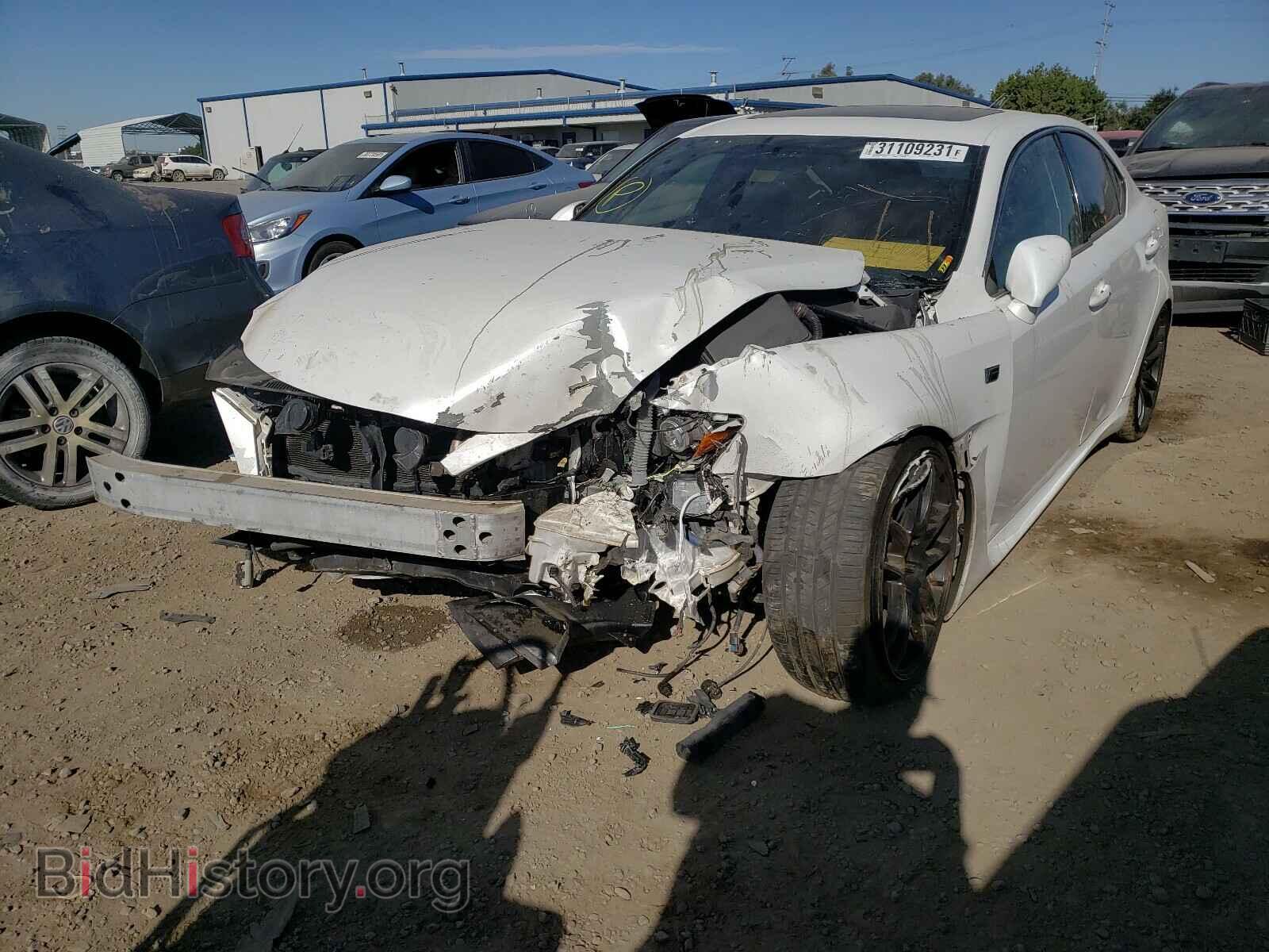 2011 LEXUS IS - VIN: JTHBP5C28B5008382 - Фото 2