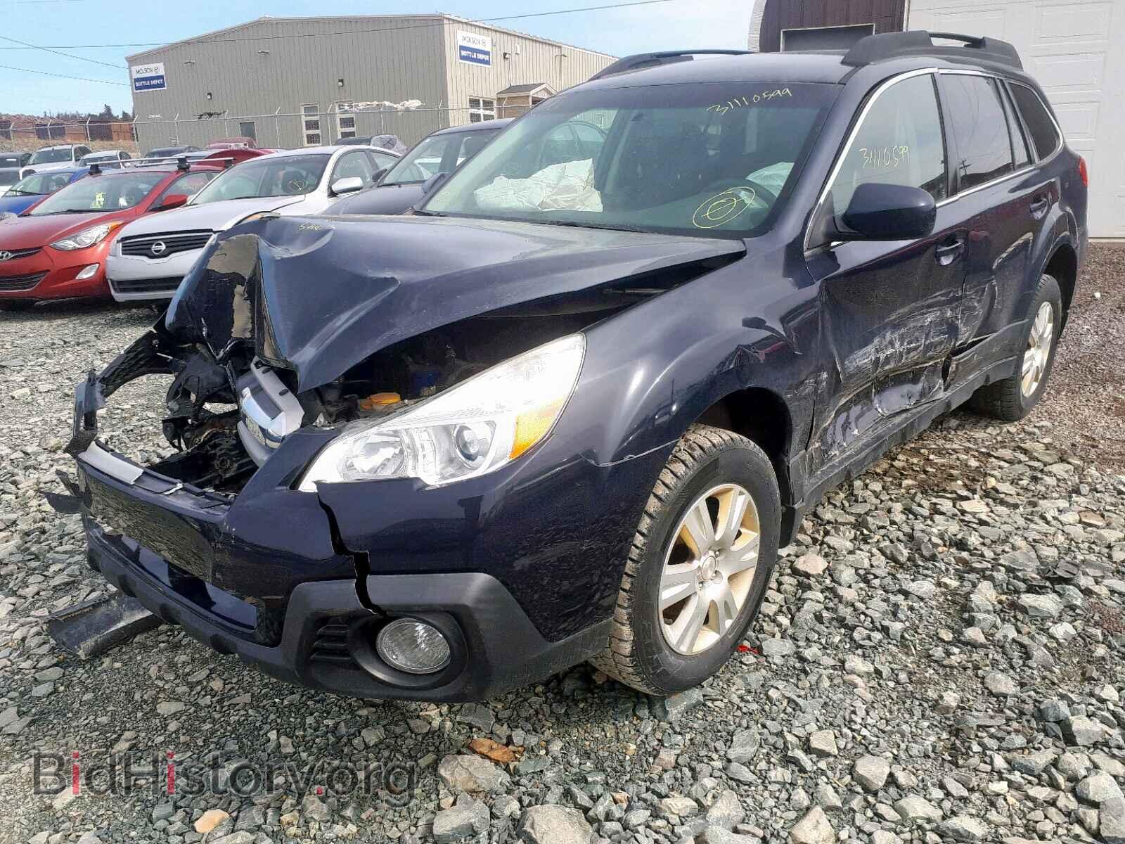 2013 SUBARU OUTBACK 2. - VIN: 4S4BRGBC1D1203408 - Фото 2