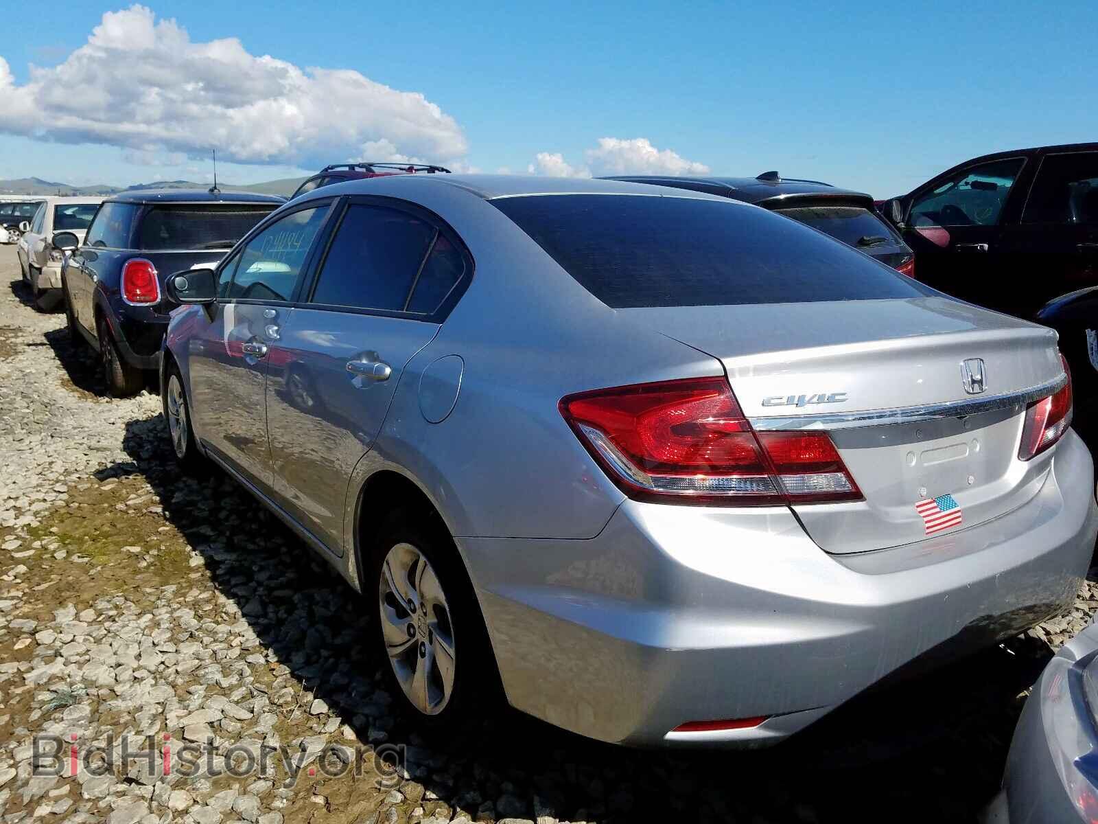2014 HONDA CIVIC - VIN: 19XFB2F51EE215355 - Фото 3