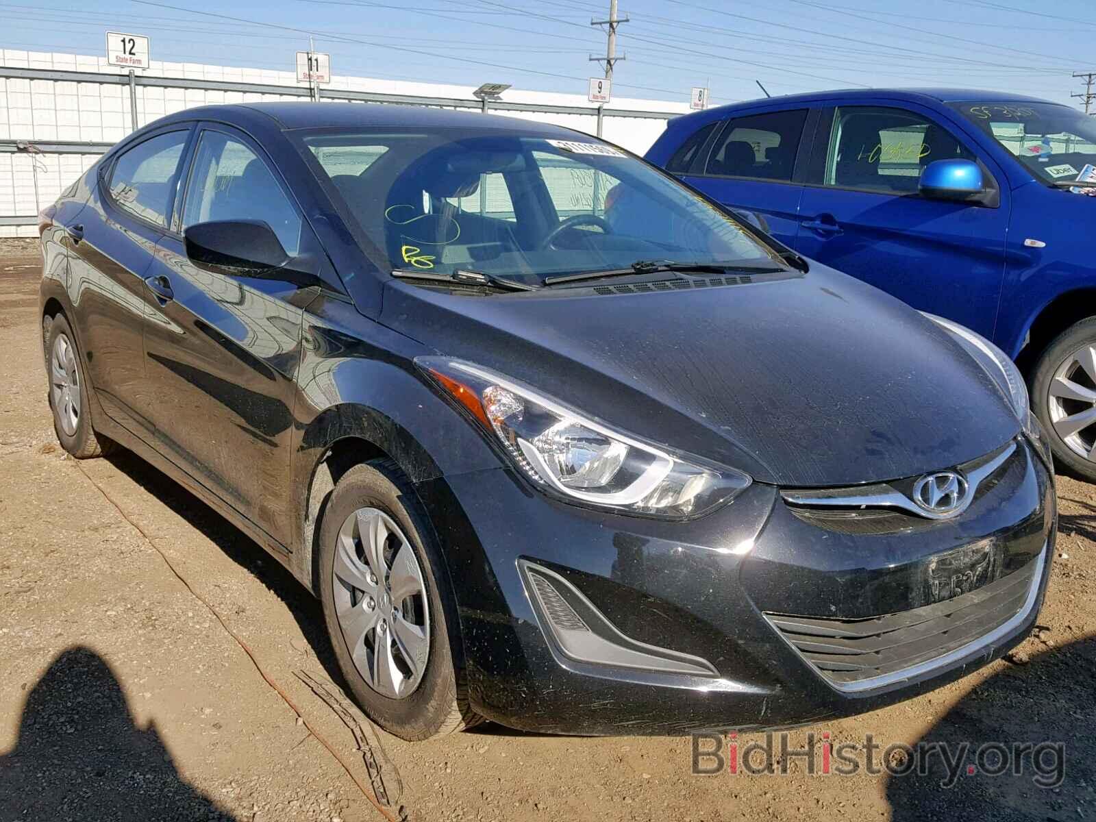 Фотография 5NPDH4AE1GH712803 - HYUNDAI ELANTRA 2016