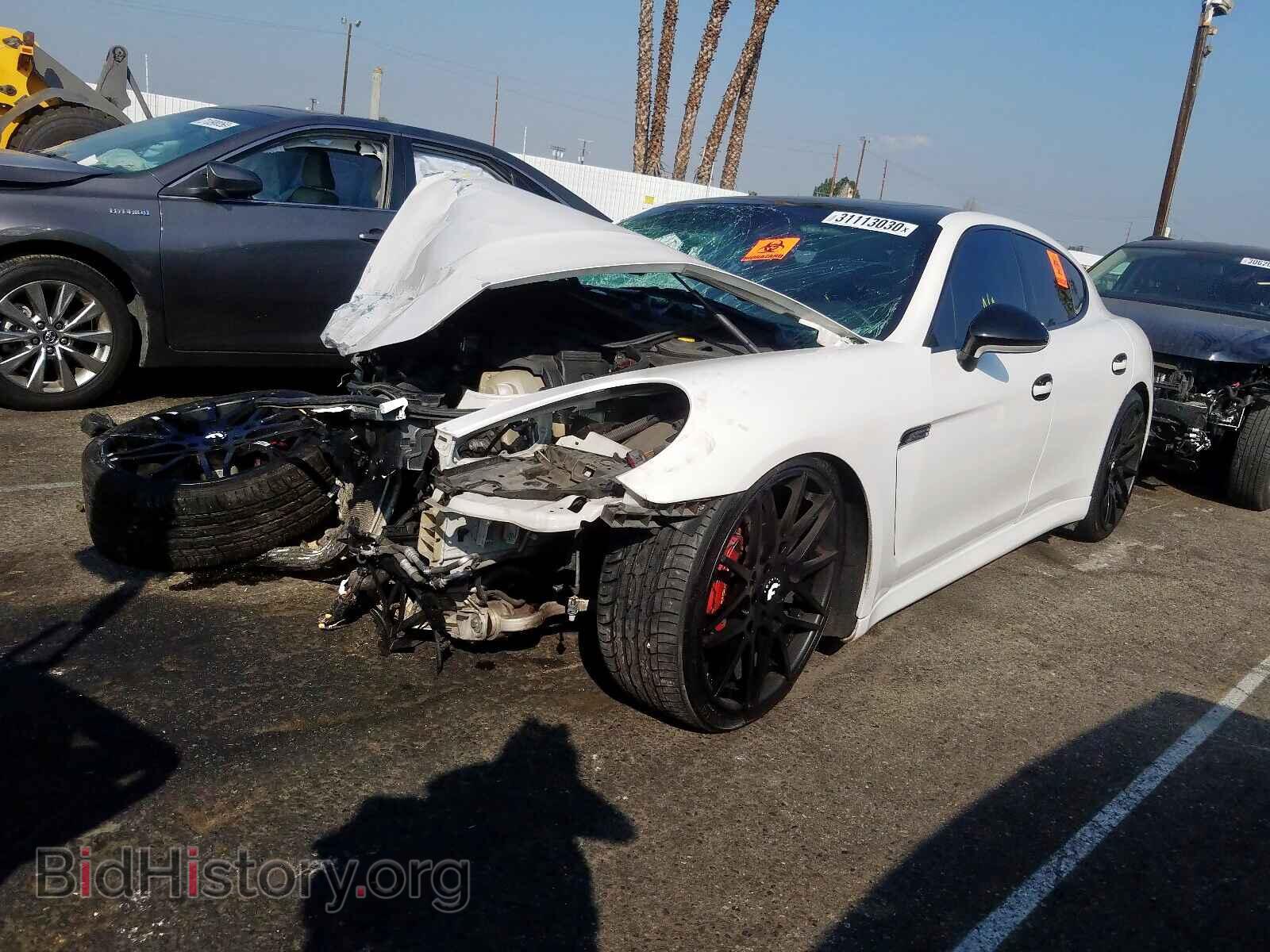 2011 PORSCHE PANAMERA - VIN: WP0AA2A7XBL010111 - Фото 2