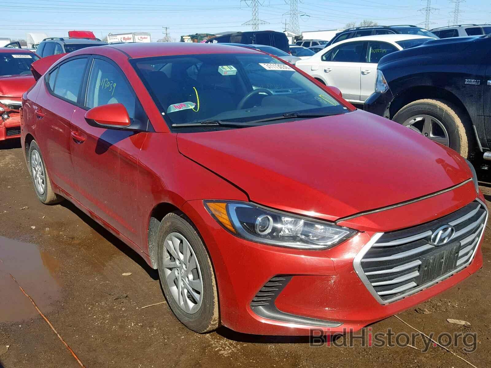 Фотография 5NPD74LF1HH167339 - HYUNDAI ELANTRA 2017