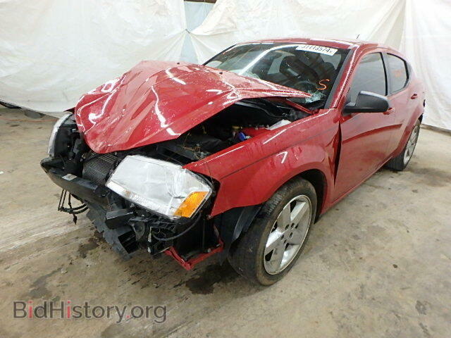 2012 DODGE AVENGER - VIN: 1C3CDZAB3CN147284 - Фото 2