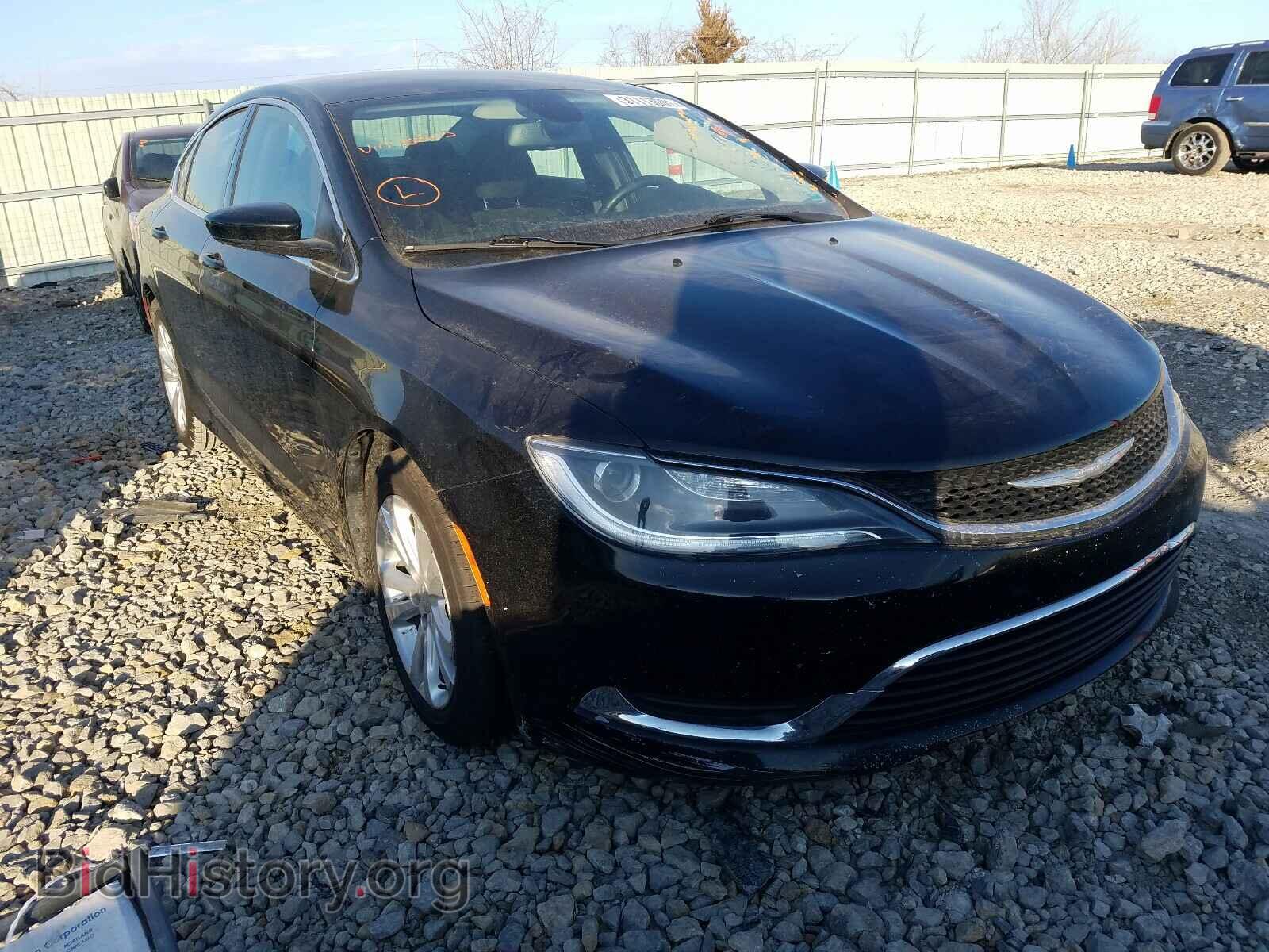 Фотография 1C3CCCAB5GN102613 - CHRYSLER 200 2016
