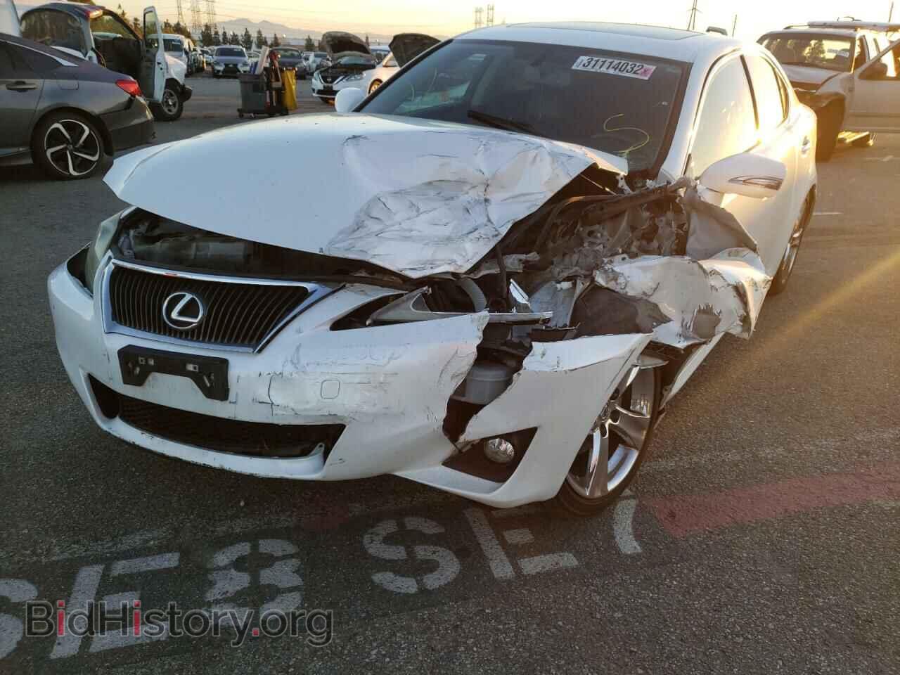 2012 LEXUS IS - VIN: JTHBF5C25C5175996 - Фото 2