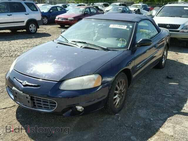 2001 CHRYSLER SEBRING - VIN: 1C3EL65U81N620082 - Фото 2